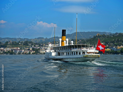 Bateau La Suisse, CGN, Lac Léman, Suisse