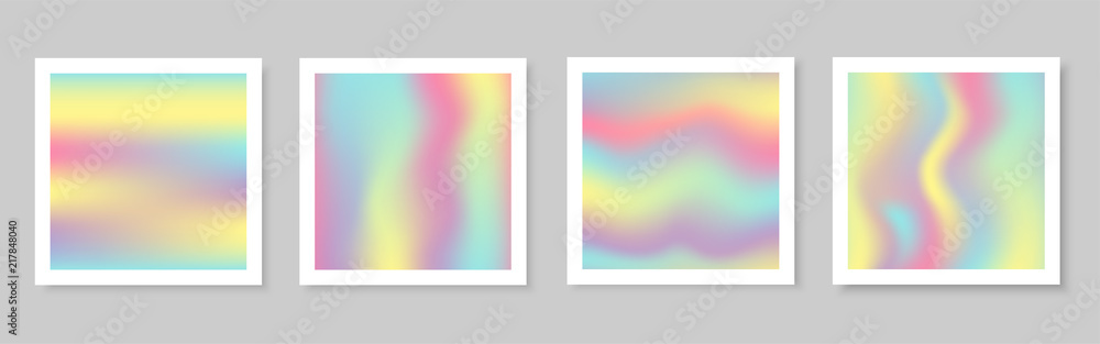 Naklejka premium abstract holographic foil texture