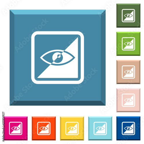 Invert object white icons on edged square buttons