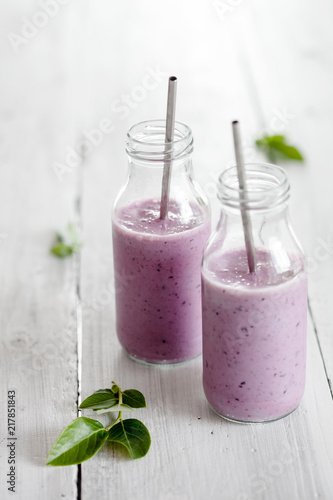 Blueberry smoothie