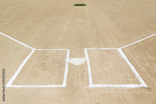 Baseball field chalk lines © BenOPhoto