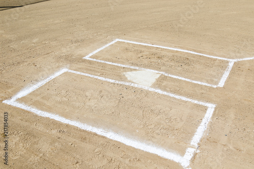 Baseball field chalk lines © BenOPhoto