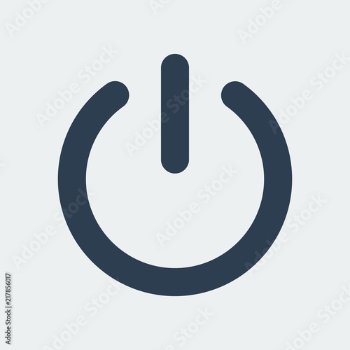 Power Turn Off Icon.Vector Illustration