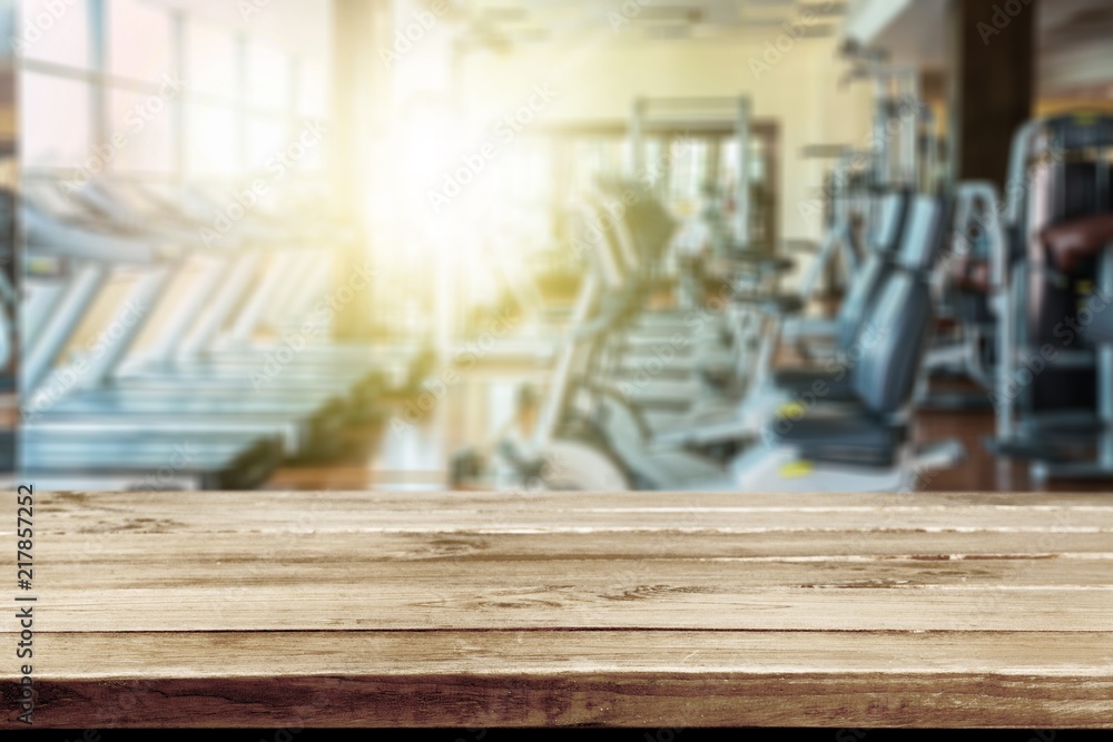 Abstract blur fitness gym background Abstract blur fitness gym background