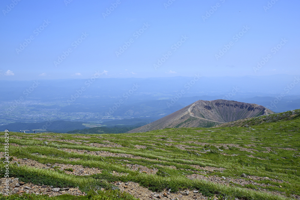 一切経山からの吾妻小富士 一切経山からの吾妻小富士