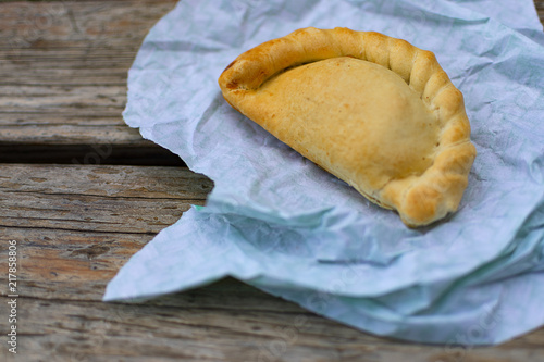 Typical Spanish empanadas with eat 