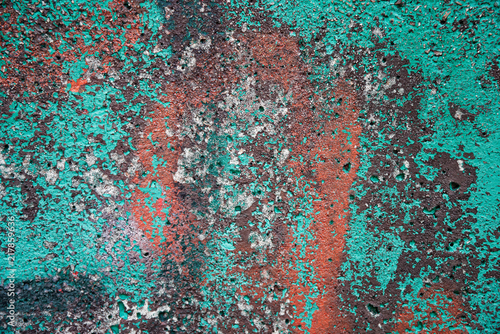 Grunge brick painted block wall, stone surface Grunge brick painted block wall, stone surface