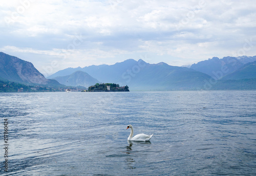 Look to the Island of Bella, Lake Maggiore ,Italy