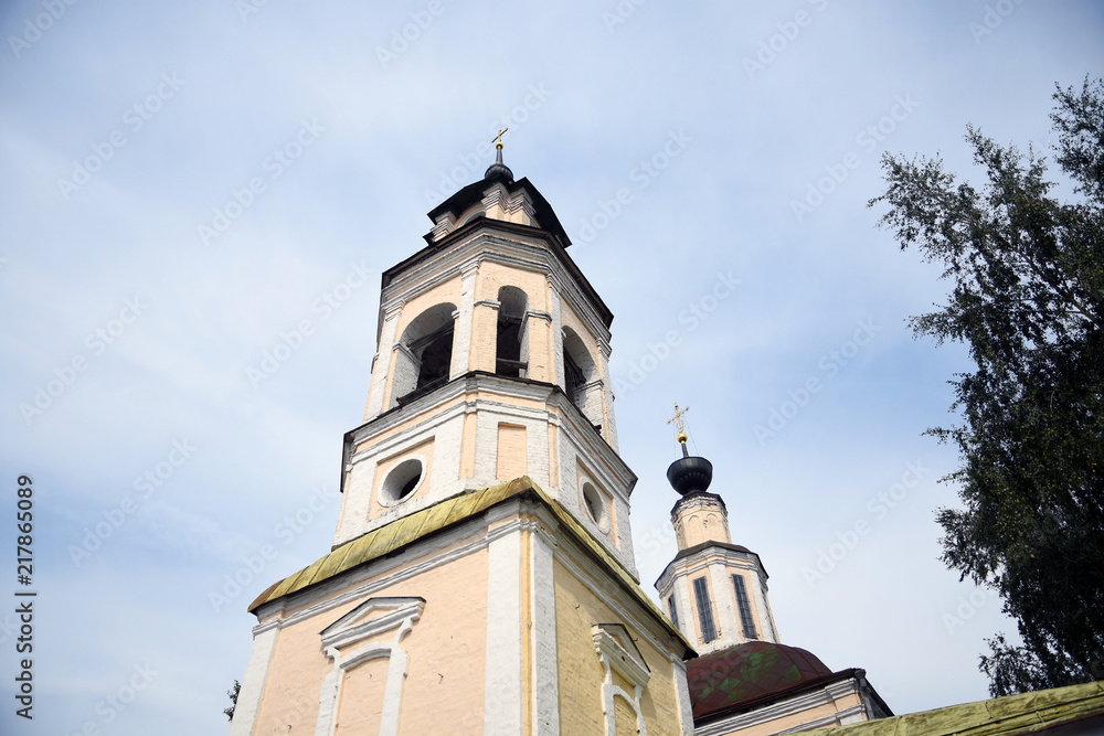 Saint Nicholas cathedral in Vladimit town, Russia. Popular landmark. Color photo.