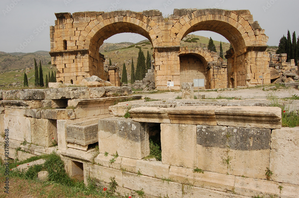 arch of the ancient city Hierapolis