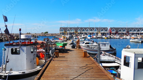Foto Hasle harbor on bornholm