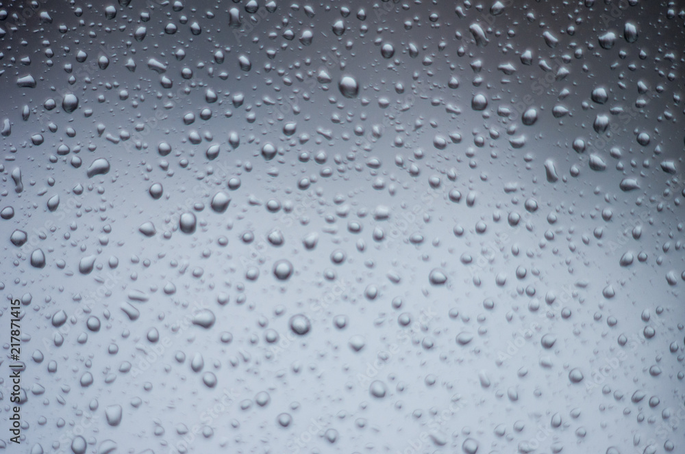 raindrops on the window glass, close up raindrops on the window glass, close up