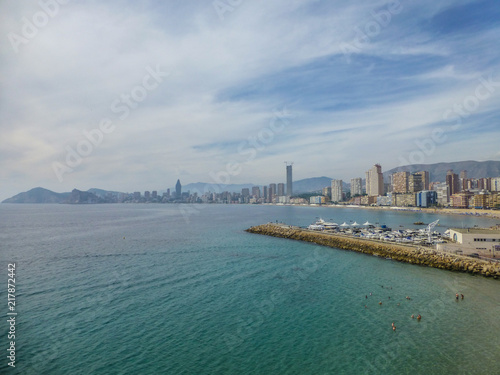 Benidorm. City of Alicante. Spain. Year 2008 © VEOy.com