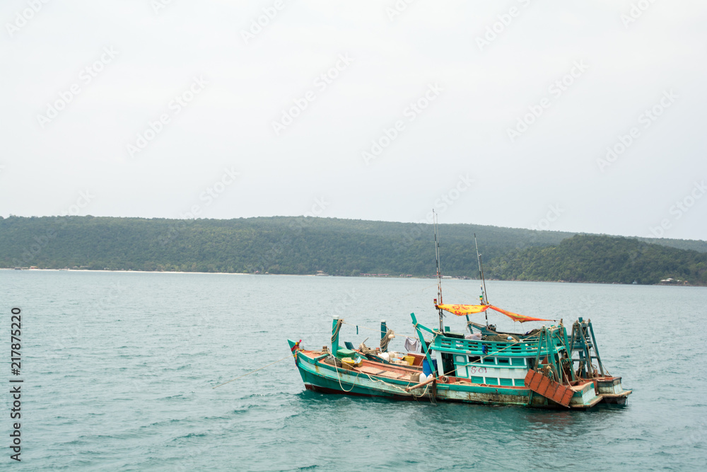 Coast in Koh Rong Island ,Cambodia : March 16 2015 : Koh Rong Island ,Cambodia Coast in Koh Rong Island ,Cambodia : March 16 2015 : Koh Rong Island ,Cambodia