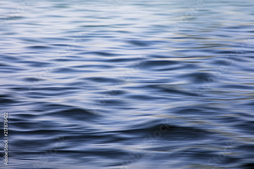 blue water surface 
