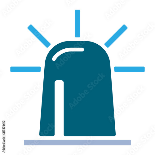 Polizei Icon - Blaulicht