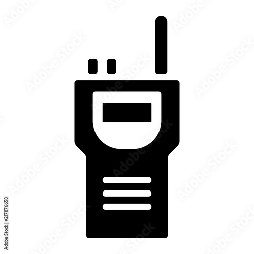 Polizei Icon - Funkgerät