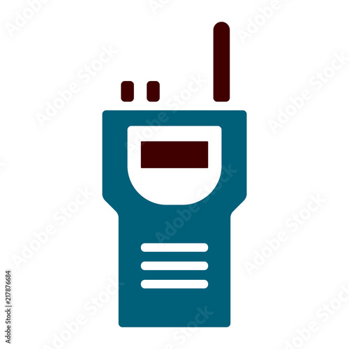 Polizei Icon - Funkgerät