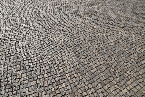 Stone paved street