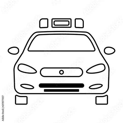 Polizei Icon - Polizeiauto