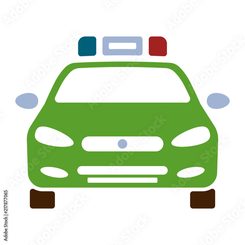 Polizei Icon - Polizeiauto