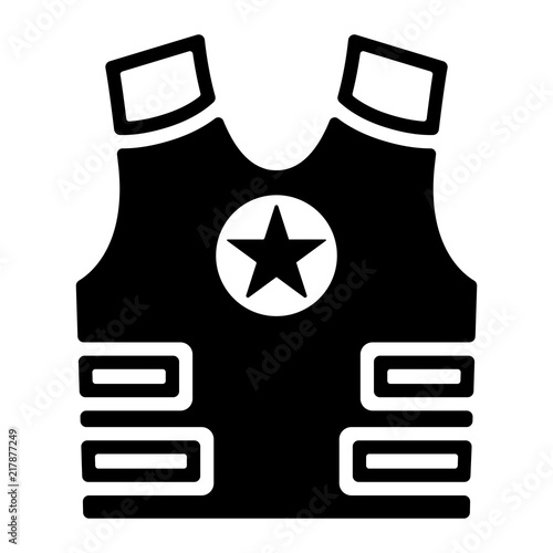 Polizei Icon - Polizeiweste