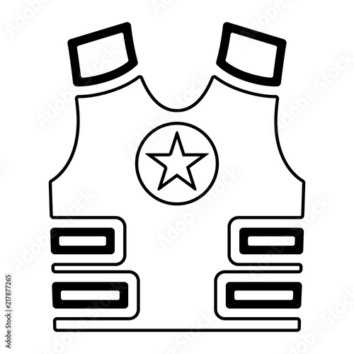 Polizei Icon - Polizeiweste