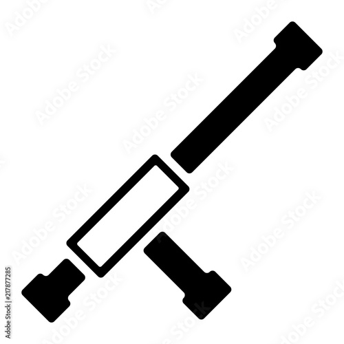 Polizei Icon - Schlagstock