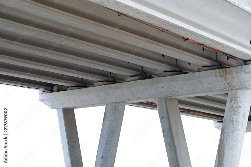 concrete bridge supports
