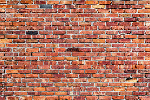 Fényképezés the old red brick wall