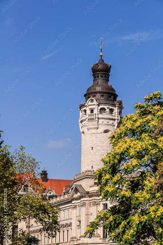 Obraz premium Leipzig neues Rathaus