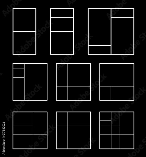 Modulor le Corbusier. Cover template. armonious measure to the human scale universally applicable to architecture and mechanics. Scalable vector illustration. photo