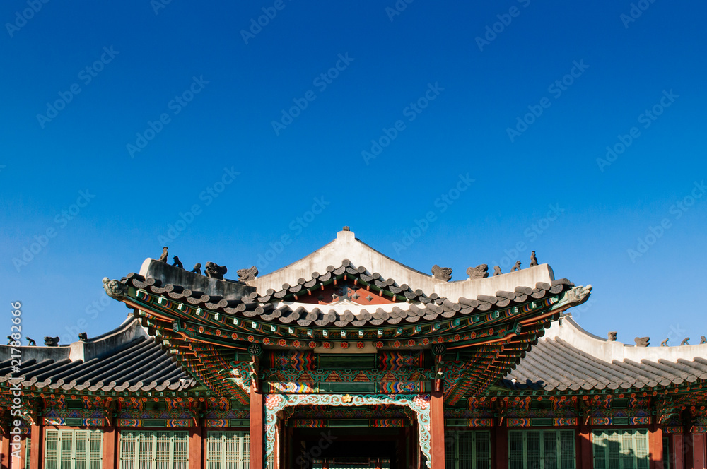 Huijeongdang hall gate of Changdeokgung Palace, Seoul, South Korea Huijeongdang hall gate of Changdeokgung Palace, Seoul, South Korea