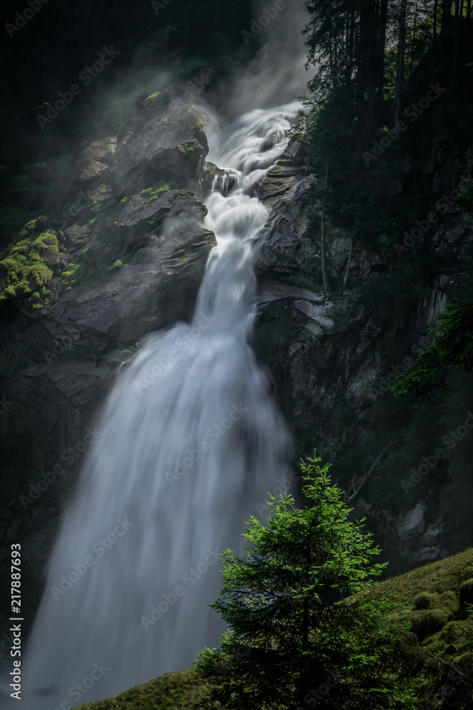 Fototapeta premium Krimmler Wasserfälle, Salzburger Land, Österreich