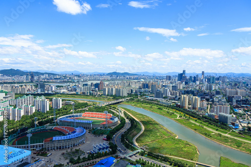 sky of Mokdong, Seoul