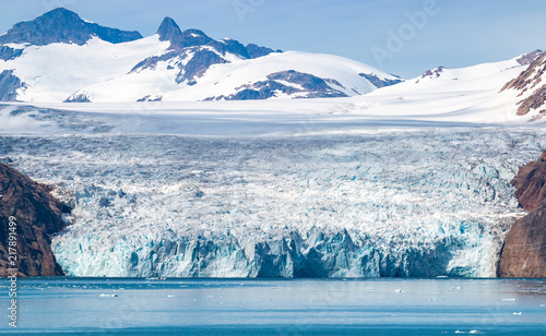 Gletscher im Prinz Christian Sund