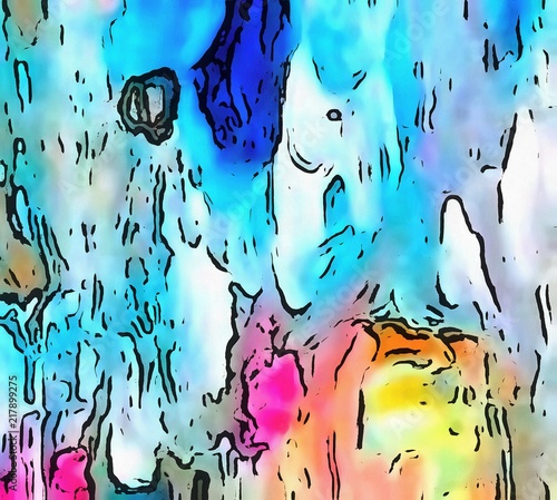 Εκτύπωση καμβά Visual modern pop art