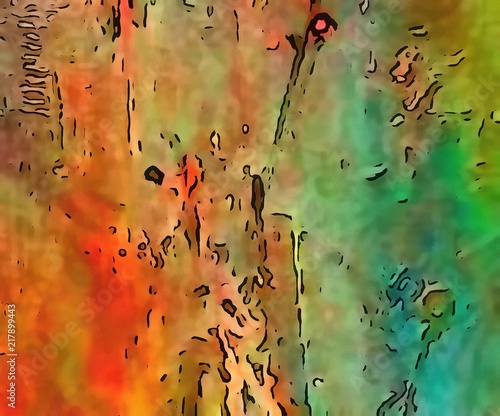 Φωτογραφία Visual modern pop art