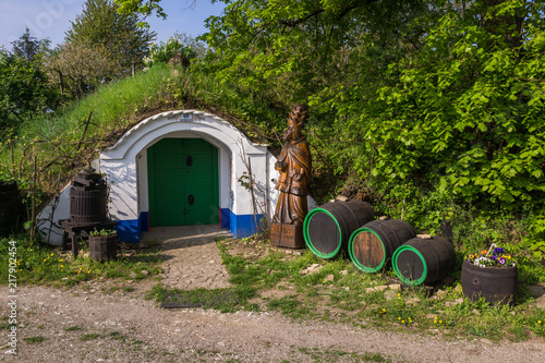 Historic wine cellars in Petrov Plze, South Moravia, Czech Republic © Artur Bociarski