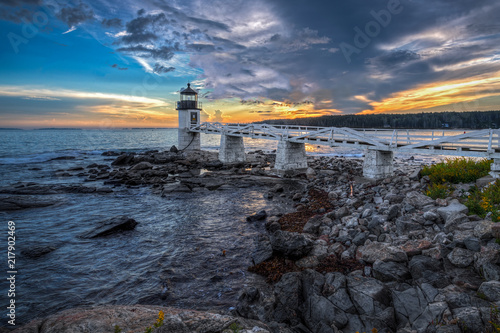 Marshall Point Lighthouse Sunset