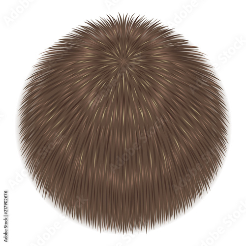 Vector fur sphere
