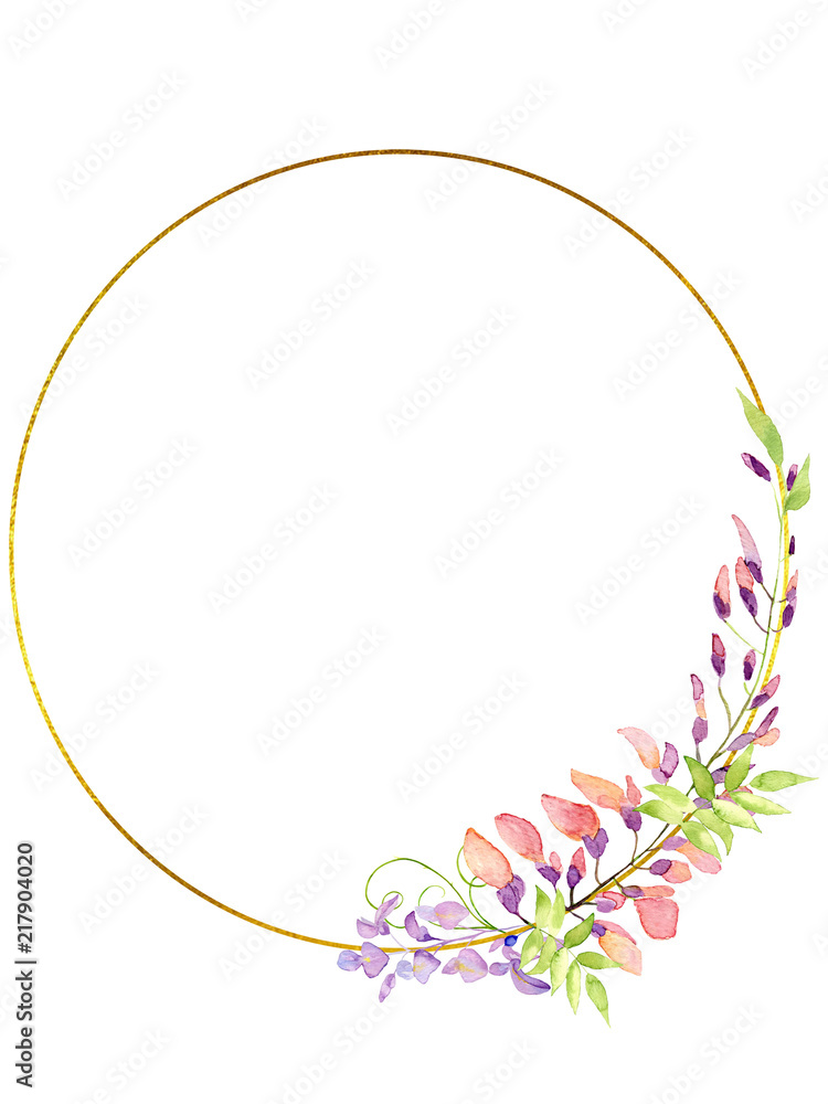 Hand drawn watercolor bouquet of flowers and leaves.Watercolor illustration. You can use for decoration of postcards, wedding invitations, parties, flyers, decorative design. Hand drawn watercolor bouquet of flowers and leaves.Watercolor illustration. You can use for decoration of postcards, wedding invitations, parties, flyers, decorative design.
