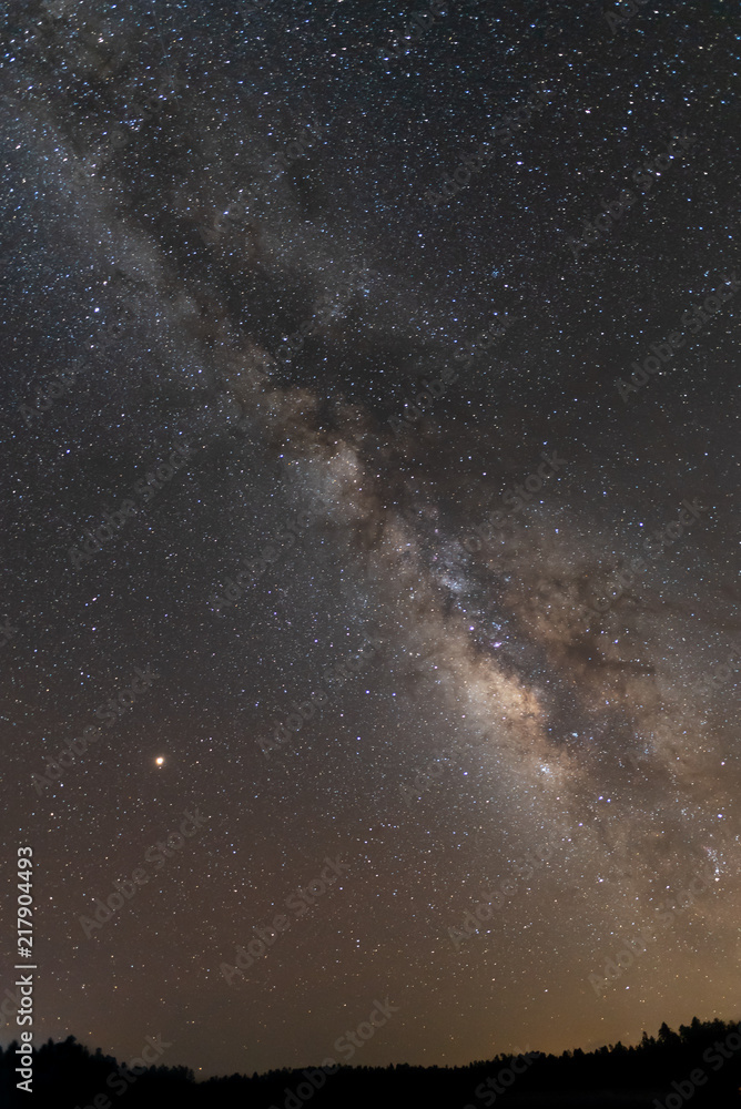 Mars And The Milky Way