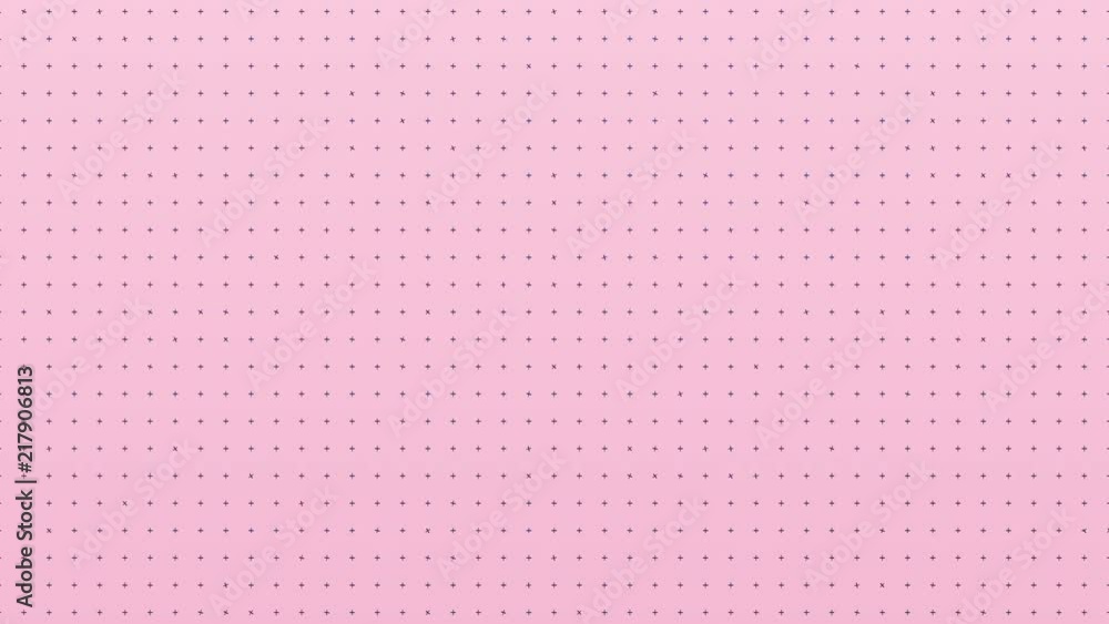 Loopable Minimal Motion Graphic Background with Spinning Plus Signs and Millennial Pink Background Loopable Minimal Motion Graphic Background with Spinning Plus Signs and Millennial Pink Background