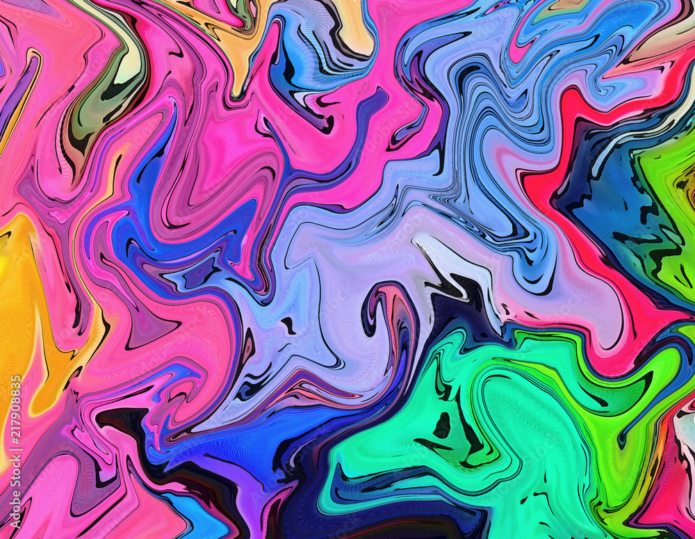 Abstract swirl background. Liquid paint texture in expressionism style art. Marble creative backdrop. Digital painting colorful artwork. Graphic fantasy modern fluid drawing. Abstract swirl background. Liquid paint texture in expressionism style art. Marble creative backdrop. Digital painting colorful artwork. Graphic fantasy modern fluid drawing.