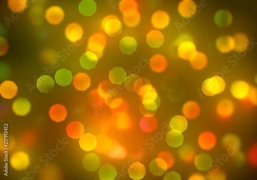 Colorful artistic bokeh background.