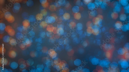 Glow bokeh. Colorful background.