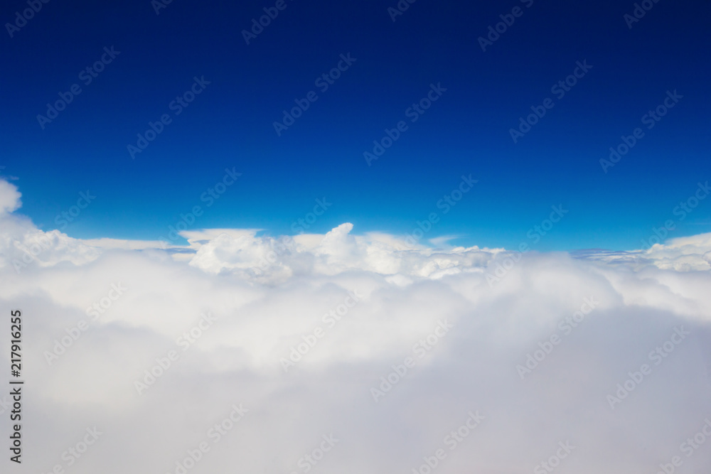 White clouds in blue sky White clouds in blue sky