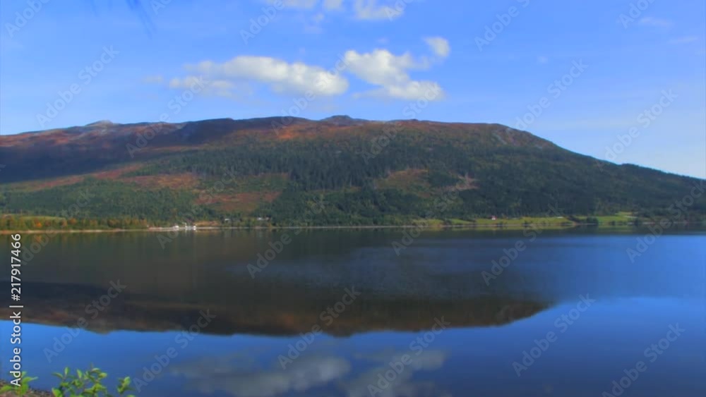 Scene Showing The Coast Full Of Abundant Vegetation And In The Background Its Imposing Mountains Scene Showing The Coast Full Of Abundant Vegetation And In The Background Its Imposing Mountains