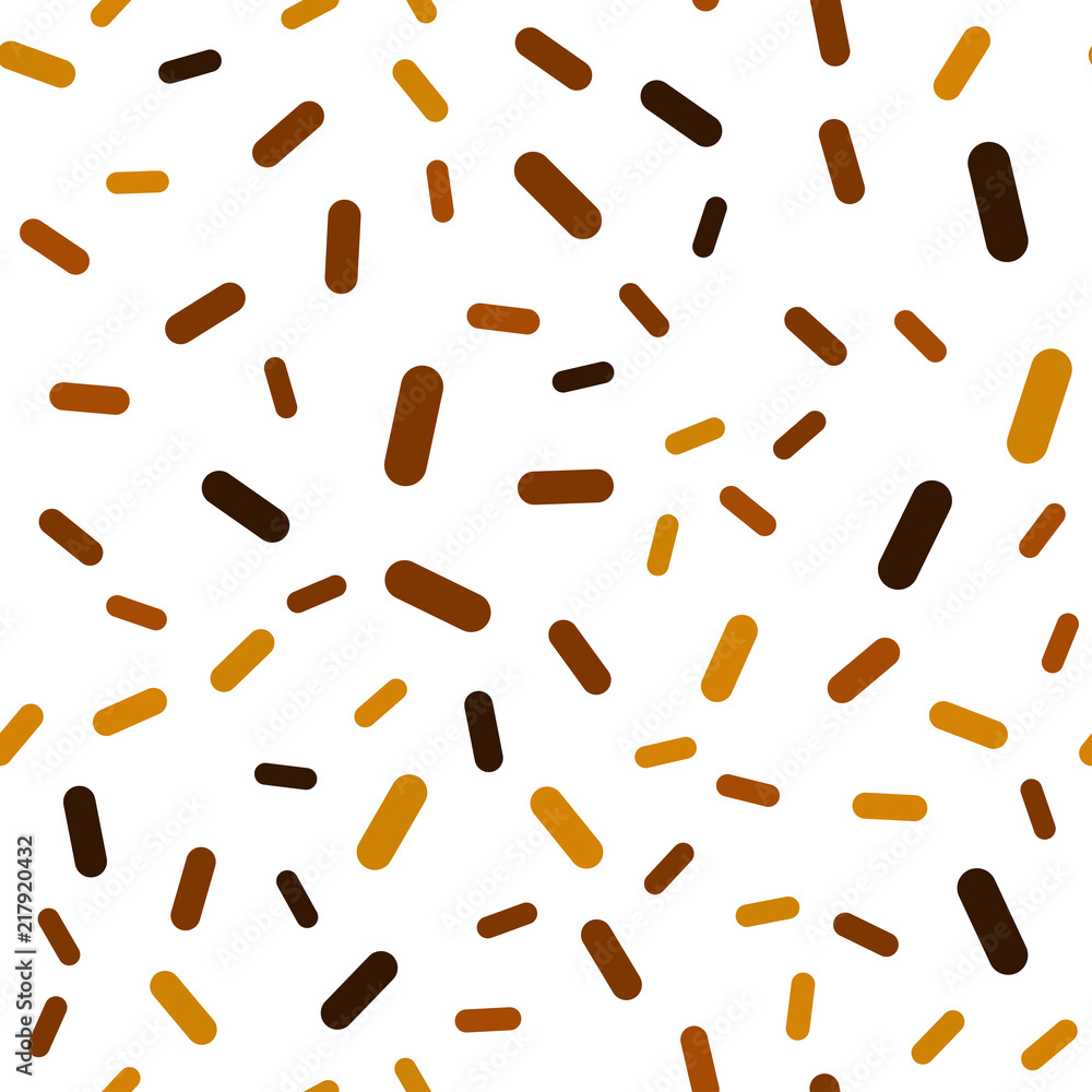 Dark Orange vector seamless layout with flat lines. Dark Orange vector seamless layout with flat lines.